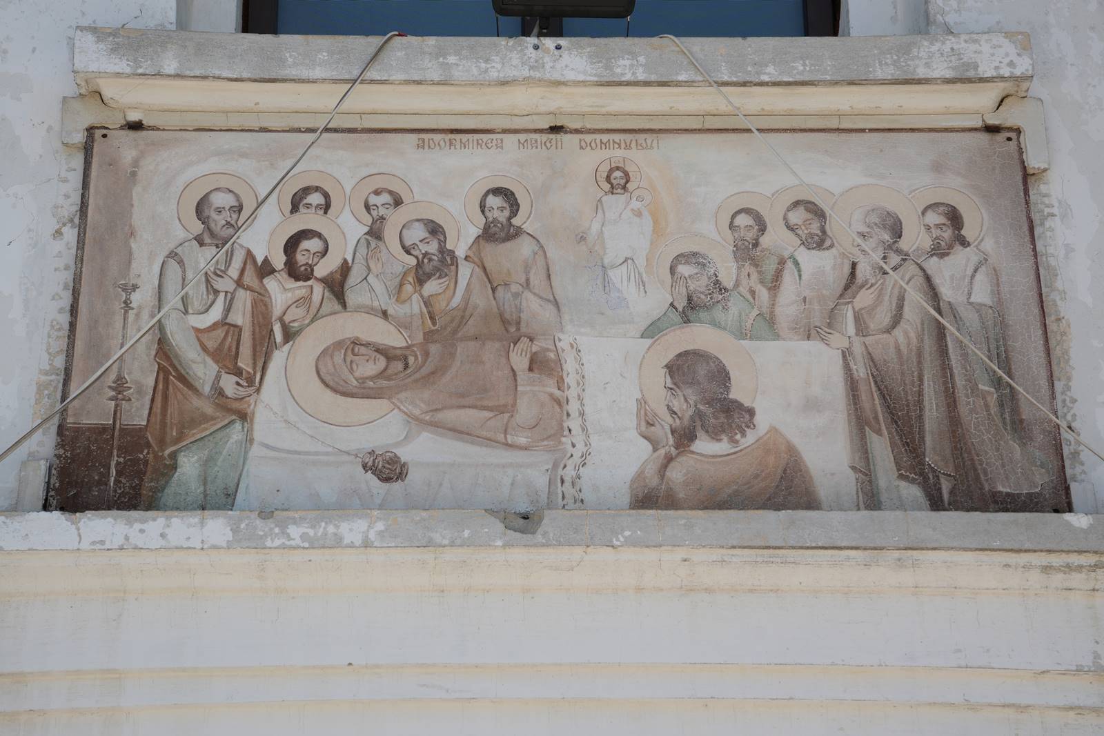 Pictură „Adormirea Maicii Domnului” (Biserica Adormirea Maicii Domnului din Ruginoasa)