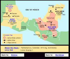 America Centrală (sec. XV) | sursa: hyperhistory.com