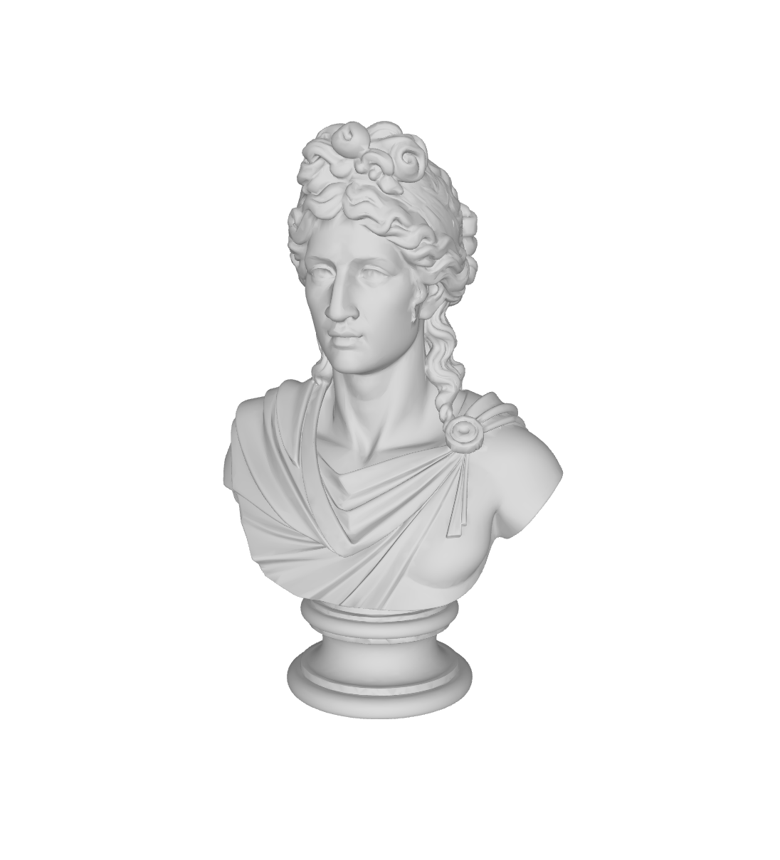 Apollo, zeul culturii (bust)
