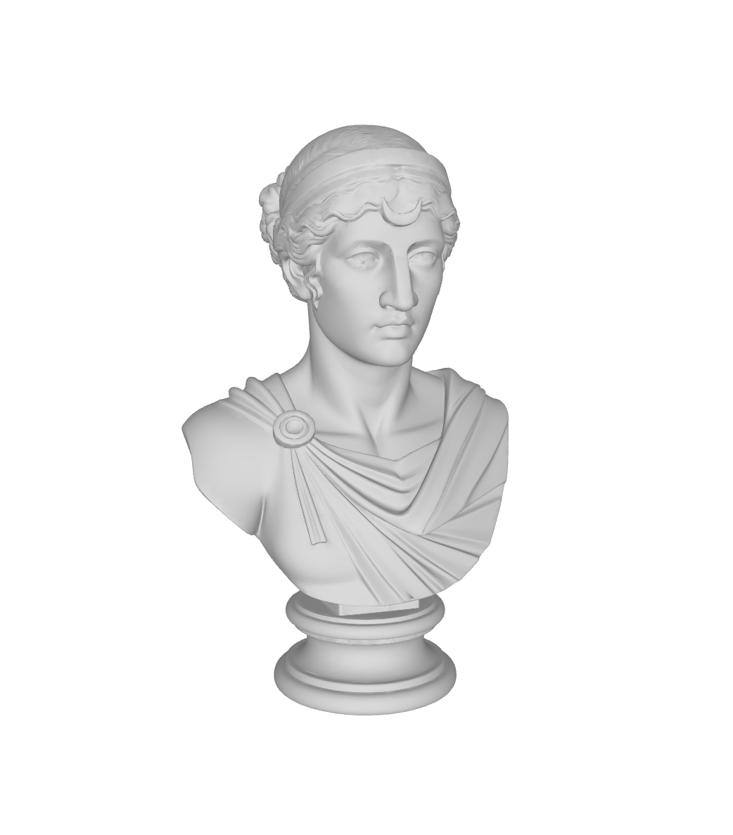 Artemis, zeița vânătorii (bust)