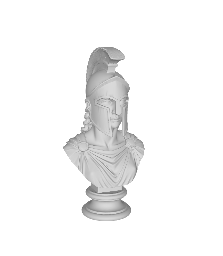 Atena, zeița înțelepciunii (bust)
