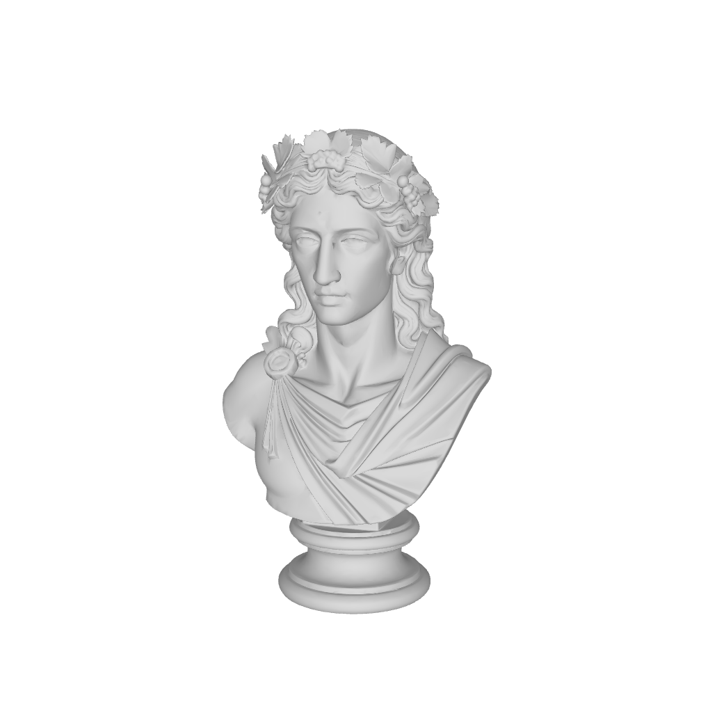 Dionysos, zeul vinului (bust)