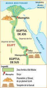 Egiptul de Jos și Egiptul de Sus | sursa: istoriiregasite.wordpress.com