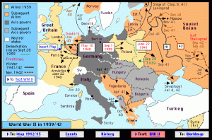 Europa (1939) | sursa: hyperhistory.com