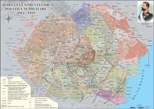 Evenimente politice și militare petrecute în spațiul românesc între anii 1914-1919