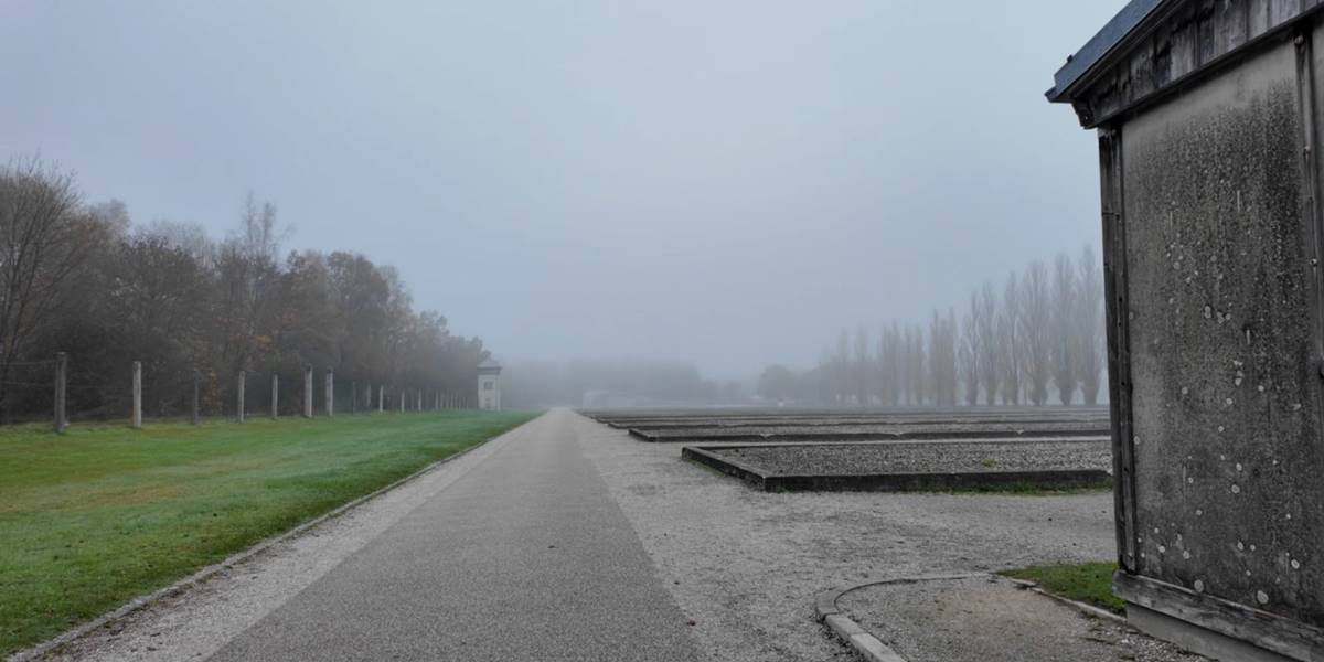 Fundațiile barăcilor de la Dachau