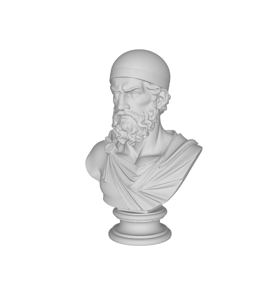 Hefaistos, zeul focului și al fierarilor (bust)
