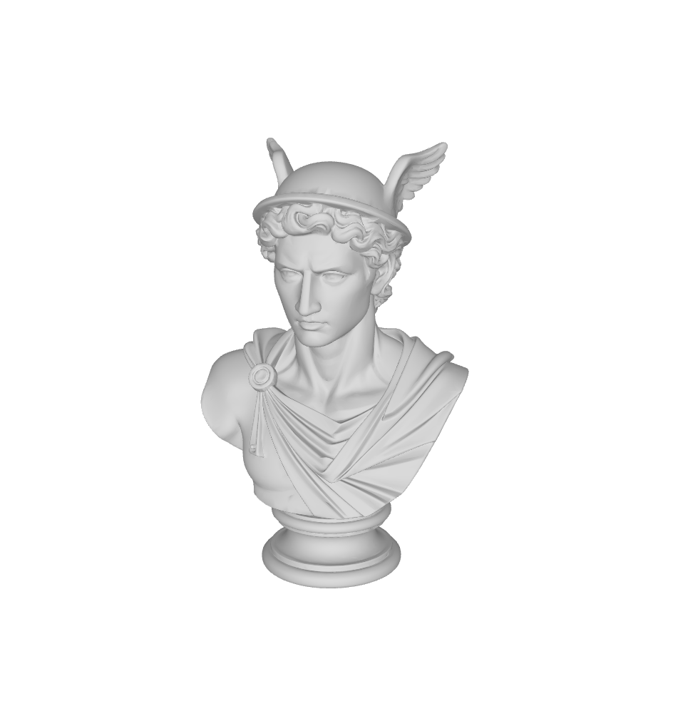 Hermes, zeul comerțului (bust)