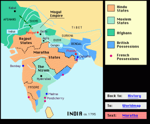 India (1795) | sursa: hyperhistory.com