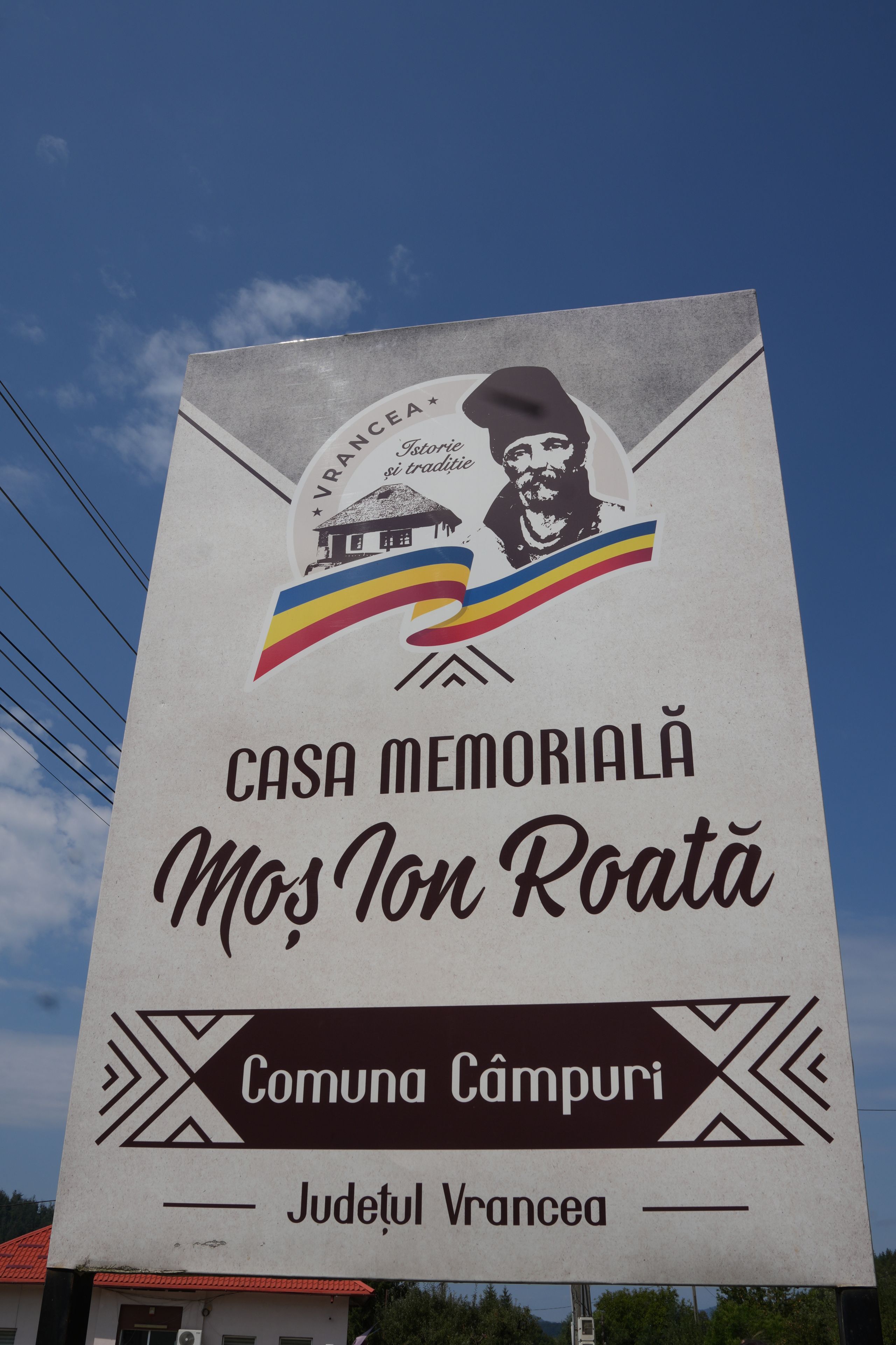 Panou de prezentare (Casa lui Moș Ion Roată)