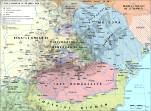 Țările Române (1432-1504) | sursa: historymaps.ro
