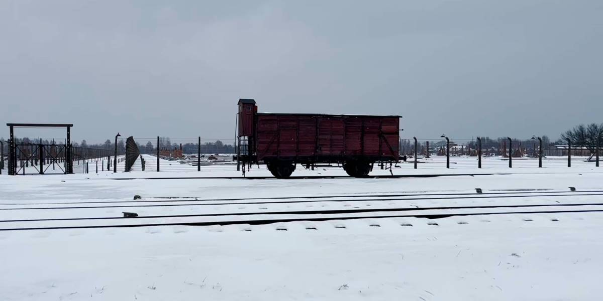 Vagon de tren de la Auschwitz-Birkenau