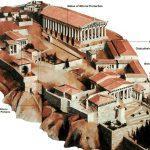 Acropola ateniană - reconstituire