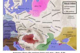 Așezarea slavilor la sudul Dunării. Romanitatea orientală