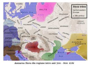 Migrația slavilor în secolele VII-VIII | sursa: itsallaboutculture.com