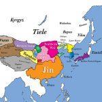 Asia de Est în anul 400 | sursa: Stone Chen - worldhistory.org
