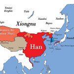 Asia de Est la începutul mileniului I | sursa: Stone Chen - worldhistory.org