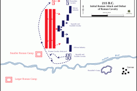 Bătălia de la Cannae (216 î.Hr.) – desfășurare