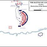 Bătălia de la Cannae (216 î.Hr.) - distrugerea armatei romane | sursa: The Department of History, United States Military Academy - worldhistory.org
