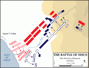 Bătălia de la Issos (333 î.Hr.) | sursa: Frank Martini - worldhistory.org