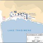 Bătălia de la lacul Trasimene (217 î.Hr.) | sursa: The Department of History, United States Military Academy - worldhistory.org