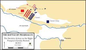 Bătălia de la Pharsalus (48 î.Hr.) | sursa: Kirill Lokshin - worldhistory.org