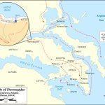 Bătălia de la Termopile (480 î.Hr.) | sursa: Dept. of History, US Military Academy - worldhistory.org
