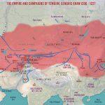 Campaniile militare și expansiunea teritorială a Imperiului Mongol în timpul lui Ginghis Han | sursa: Simeon Netchev - worldhistory.org