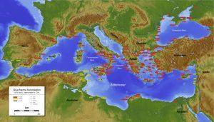 Colonii grecești și feniciene | sursa: wikipedia.org