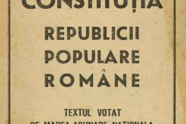 Constituțiile autoritare și totalitare din România