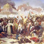 Cucerirea Ierusalimului de către cruciați | sursa: Émile Signol - worldhistory.org