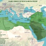 Cuceririle musulmane între secolele VII-IX | sursa: Simeon Netchev - worldhistory.org