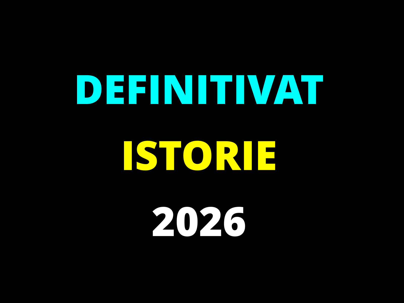 Definitivat Istorie 2026 – subiect și barem