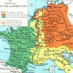 Divizarea Imperiului Carolingian (843-870)