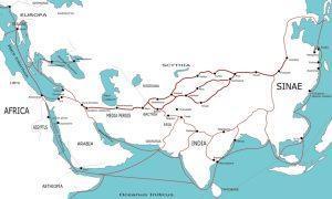 Drumul Mătăsii (500 î.Hr. - 500) | sursa: wikipedia.org