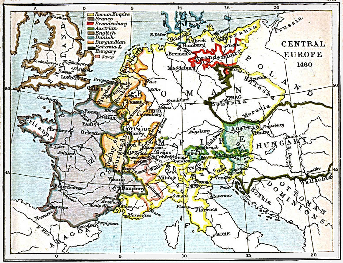 Сколько веков европы
