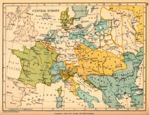 Europa Centrală (1789) | sursa: maps.lib.utexas.edu