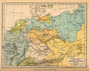 Europa Centrală (1806) | sursa: maps.lib.utexas.edu