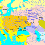 Europa Centrală și de Est (secolul VIII) | sursa: onlinehome.us