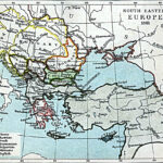 Europa de Sud-Est (1881) | sursa: maps.lib.utexas.edu