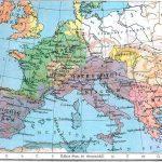 Europa în anul 526 | sursa: Ramsey Muir - worldhistory.org