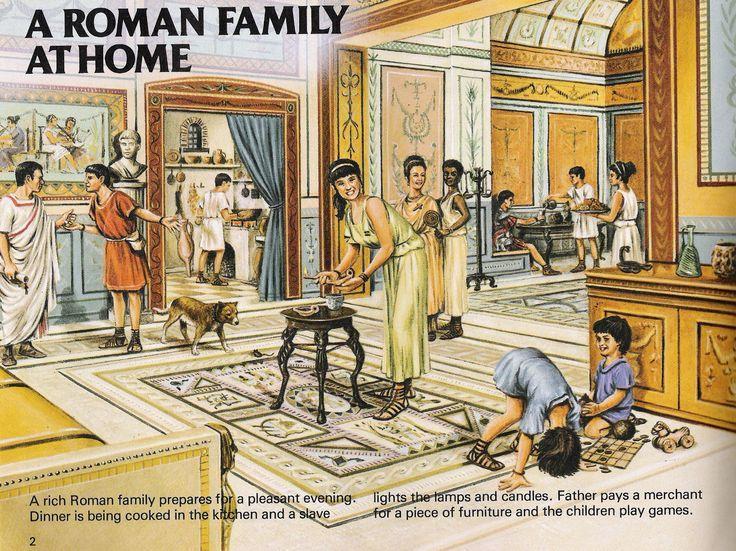 Familie romană | sursa: imperium-romana.org