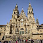 Turnurile Catedralei din Santiago de Compostela | sursa: Fernando de Casas Novoa - wikiart.org