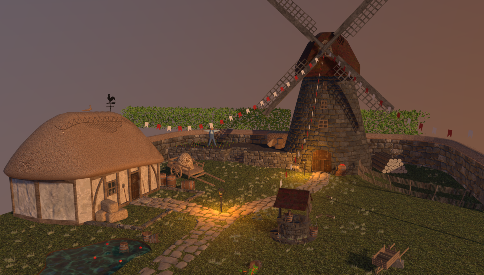 Gospodărie medievală