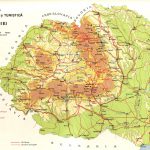 Harta balneo-climatică și turistică a României (1938)
