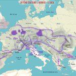 Harta culturii La Tène | sursa: Simeon Netchev - worldhistory.org