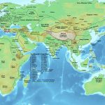 Harta lumii (1200) | sursa: Thomas A. Lessman worldhistorymaps.info