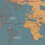 Harta lumii în viziunea lui Cristofor Columb | sursa: Simeon Netchev - worldhistory.org