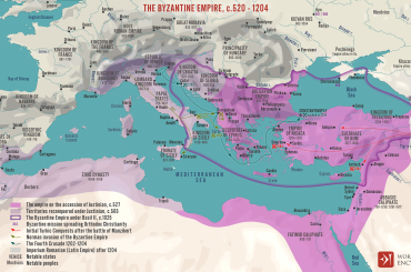 Imperiul Bizantin (520-1204) | © Simeon Netchev - worldhistory.org