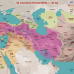 Imperiul Persan (500 î.Hr.) | sursa: Simeon Netchev - worldhistory.org